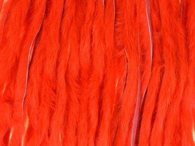 Rabbit Zonker Strips - Fire Red